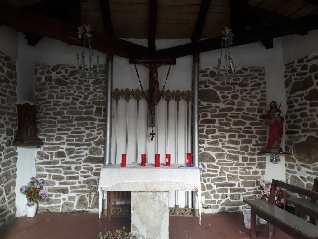 Interior de la Ermita de Santo Tomás en Areatza